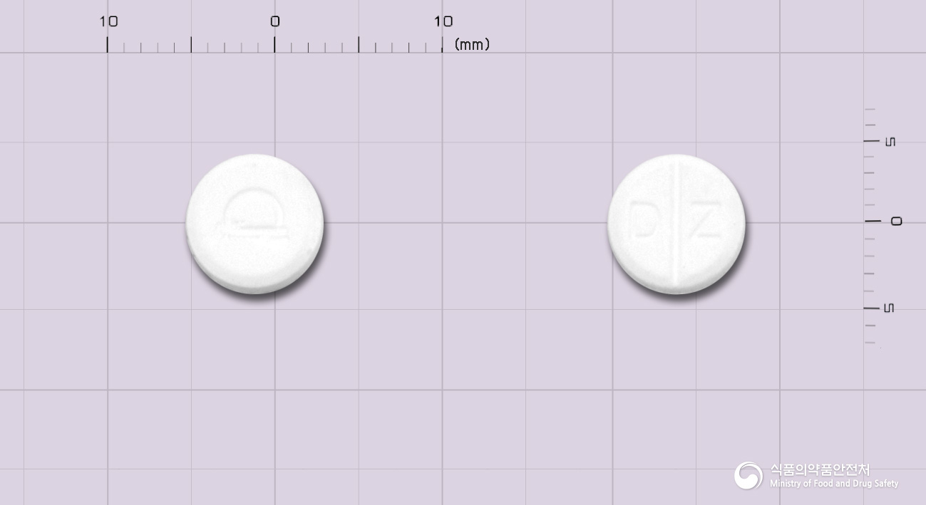 대원디아제팜정2밀리그램(수출명:디아잠정2밀리그램)(수출명2:트레즈콘정2밀리그램)