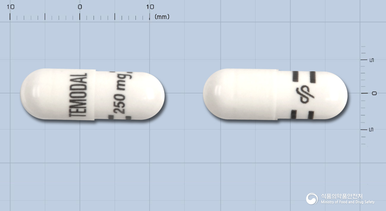 테모달캡슐250밀리그램(테모졸로미드)