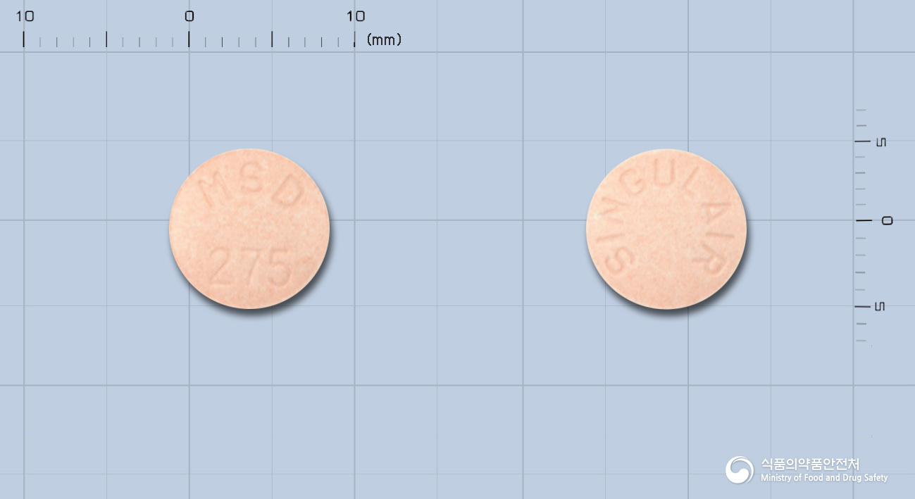 싱귤레어츄정5밀리그램(몬테루카스트나트륨)