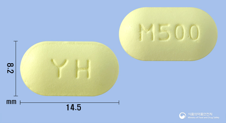 유한메트포르민서방정500mg(메트포르민염산염)
