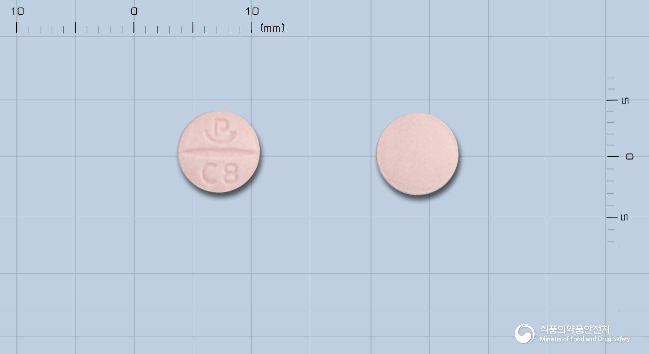 칸데사르정8밀리그램(칸데사르탄실렉세틸)