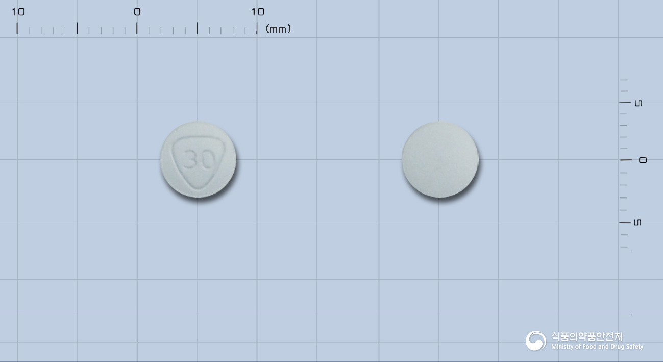 프릴리지정30밀리그램(다폭세틴염산염)