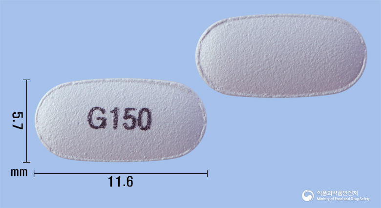 지노티넬정150밀리그램(리세드론산나트륨일수화물)