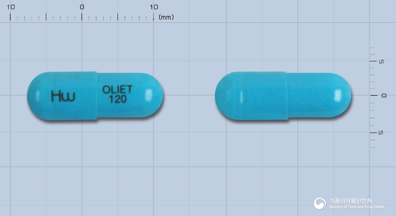 올리엣캡슐120밀리그램(오르리스타트)