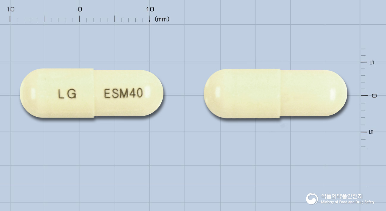 넥사졸캡슐40밀리그램(에스오메프라졸)