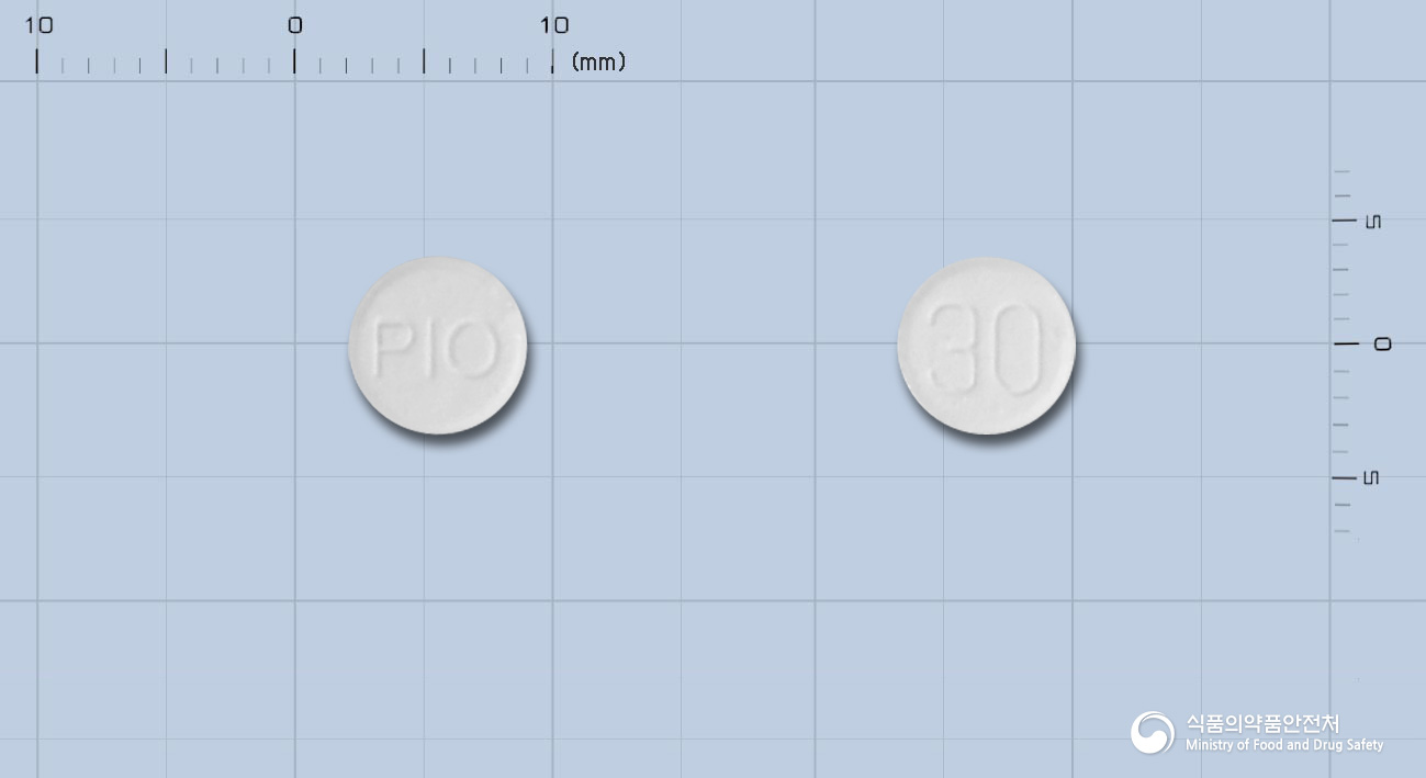 피글리토정30밀리그램(피오글리타존염산염)