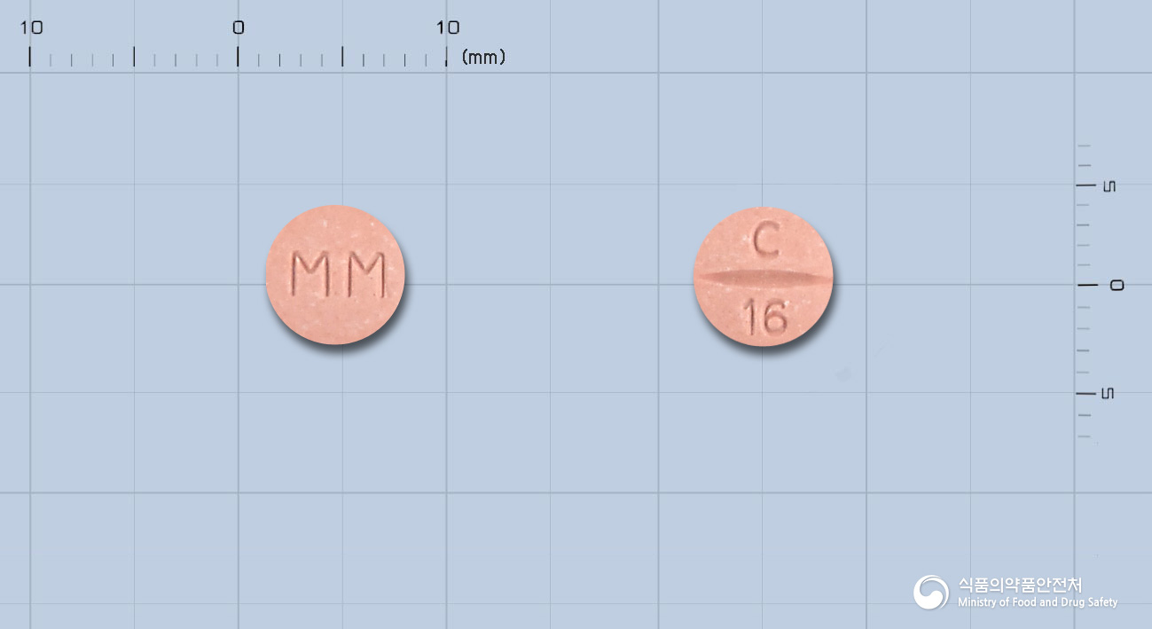 칸데산정16mg(칸데사르탄실렉세틸)