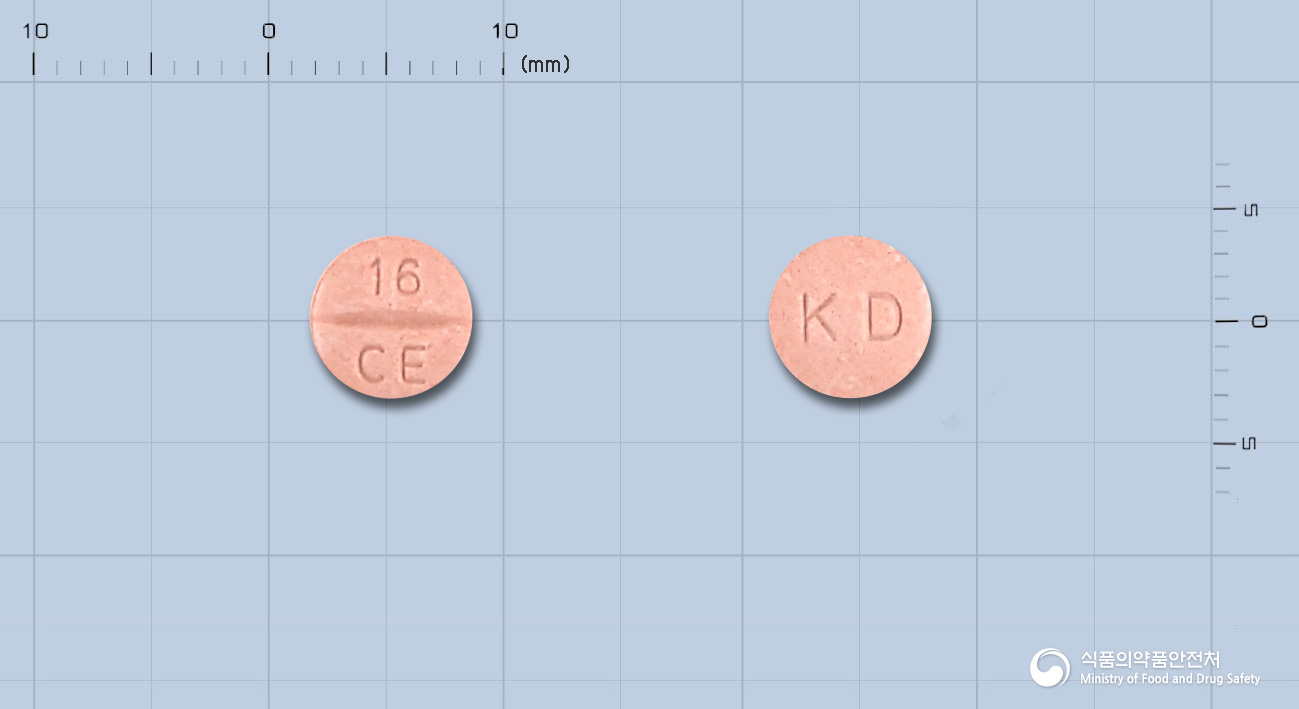 칸사타정16밀리그램(칸데사르탄실렉세틸)