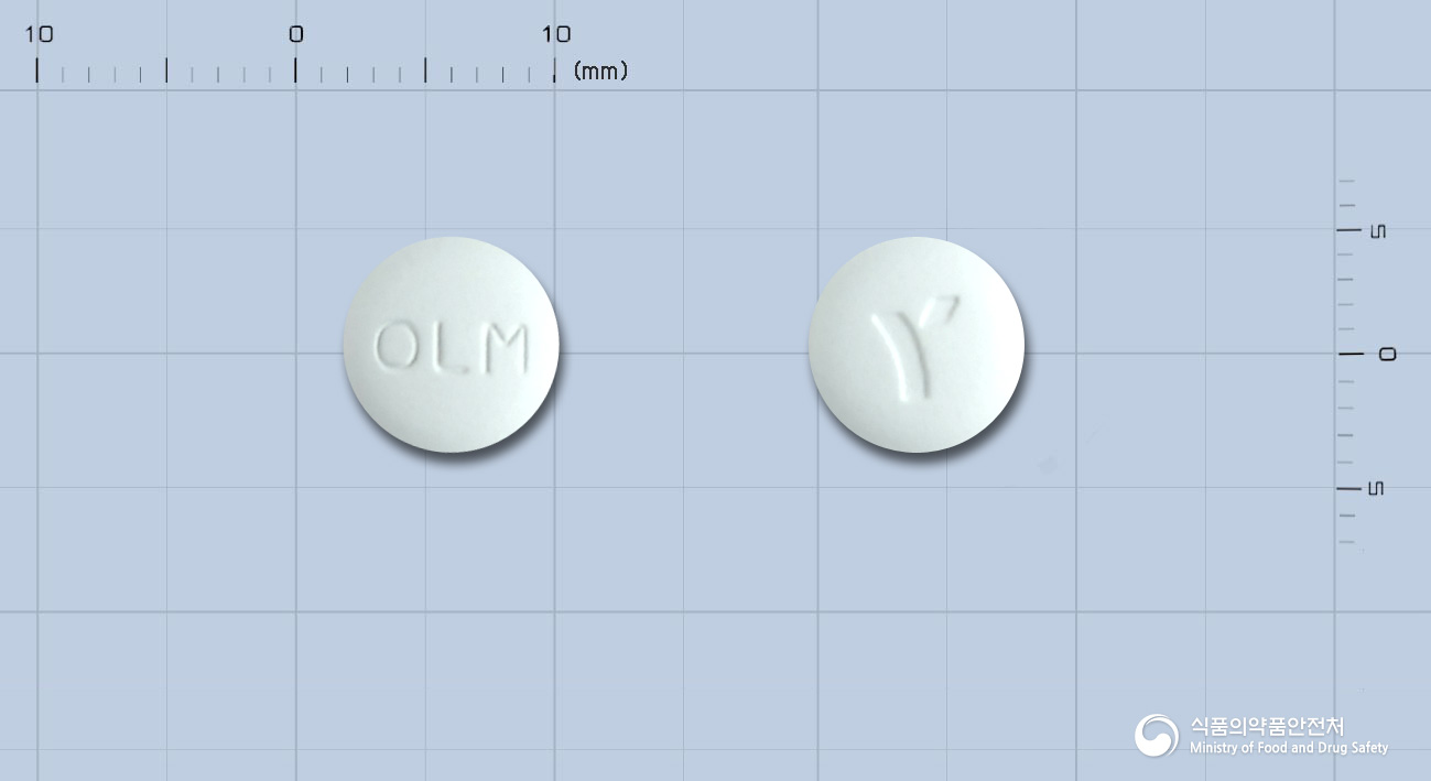 올레사탄정20밀리그램(올메사탄메독소밀)