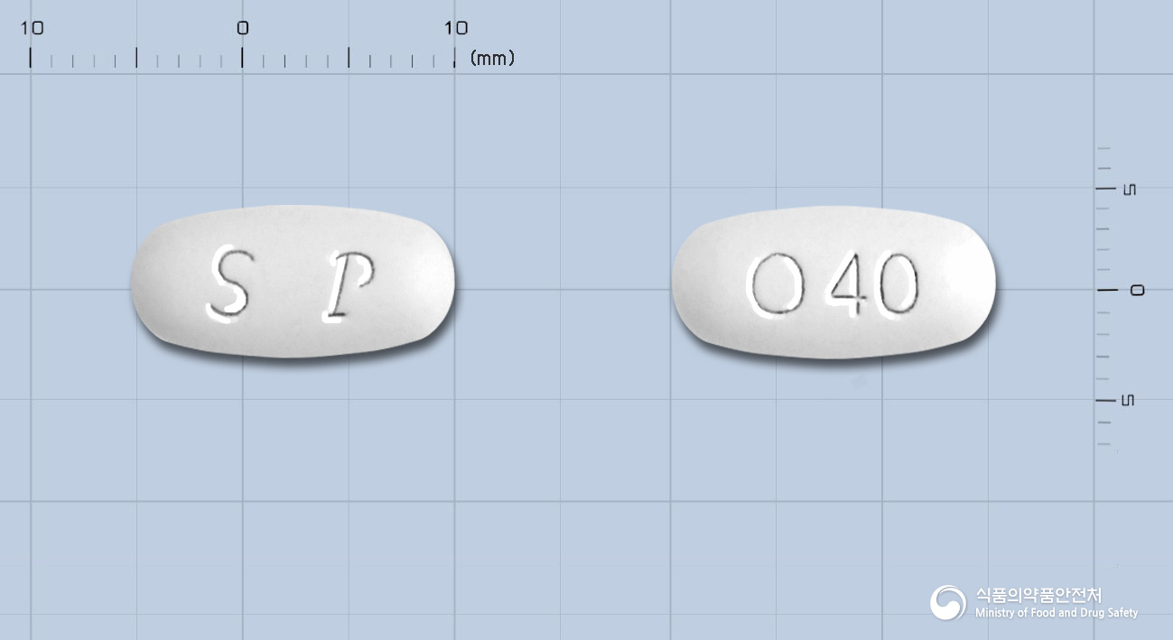 오메르텍정40밀리그램(올메사탄메독소밀)