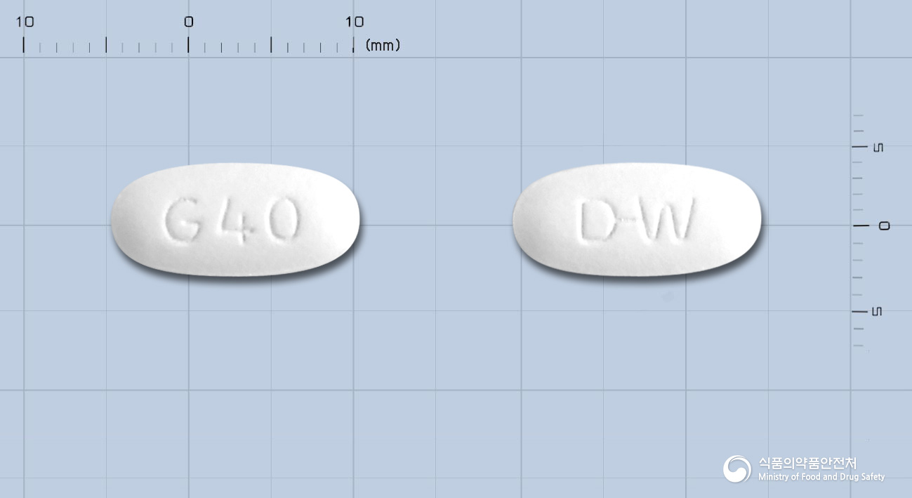 제메텍정40밀리그램(올메사탄메독소밀)