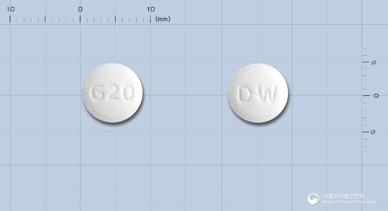 제메텍정20밀리그램(올메사탄메독소밀)