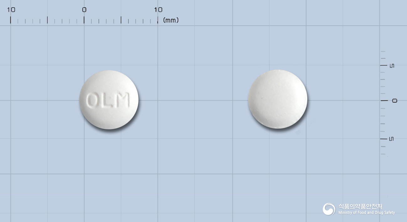 올메진정20밀리그램(올메사탄메독소밀)