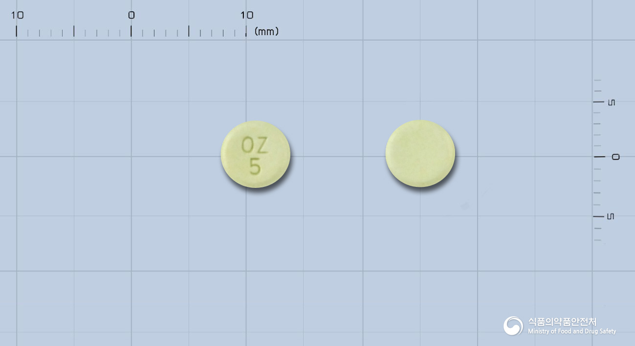 올란자오디정5밀리그램(올란자핀)