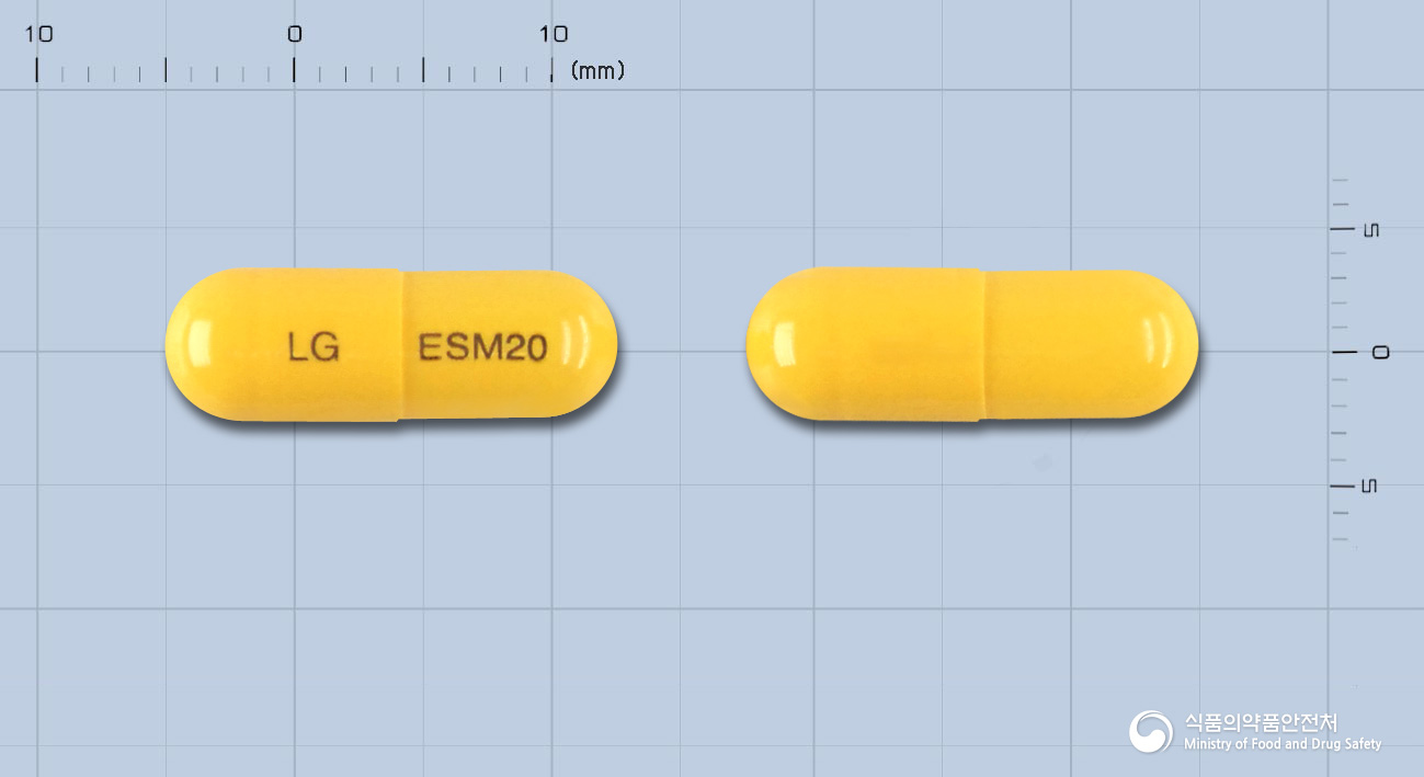 넥사졸캡슐20밀리그램(에스오메프라졸)