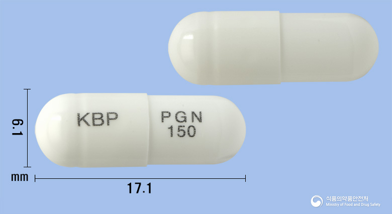 케이발린캡슐150밀리그램(프레가발린)