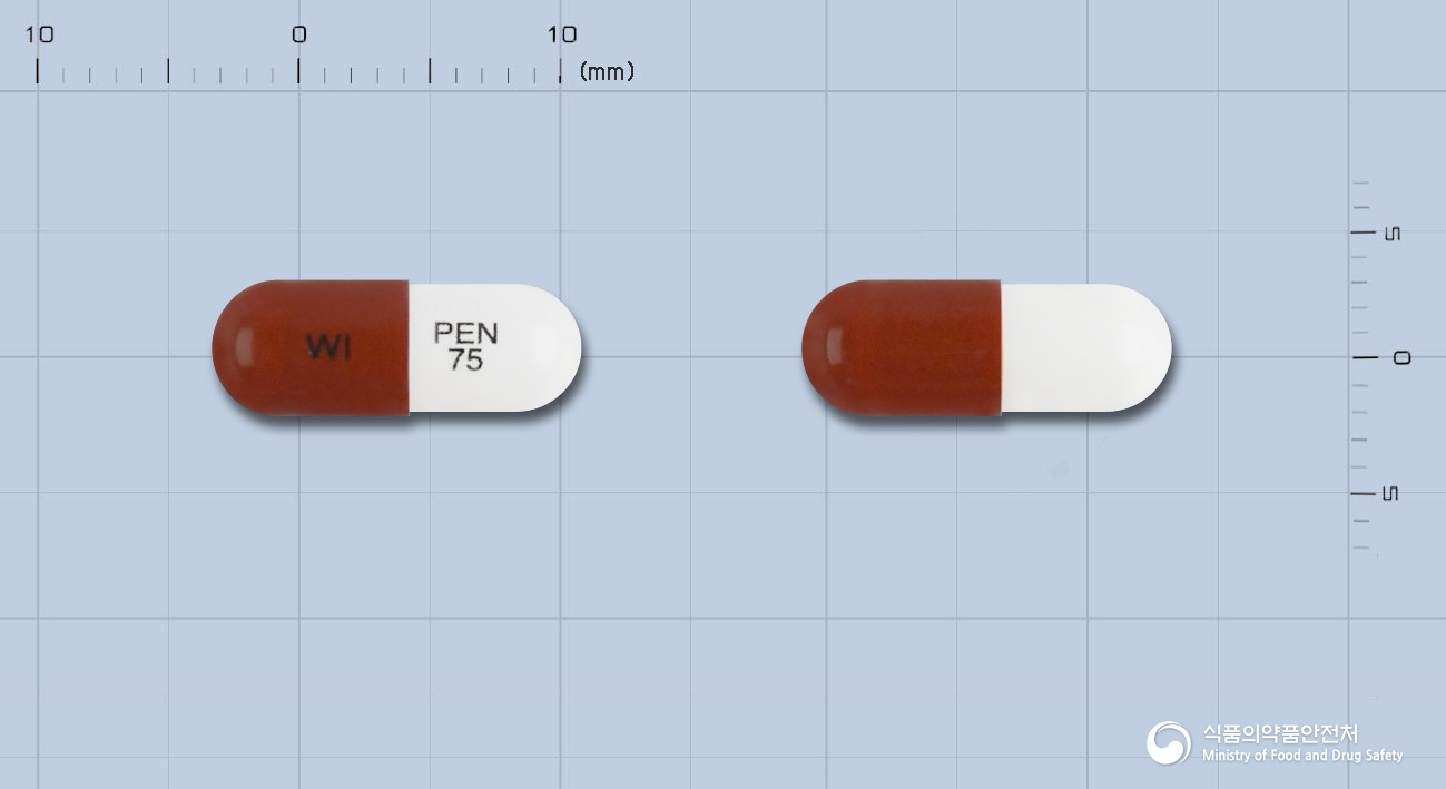 프리렙톨캡슐75mg(프레가발린)