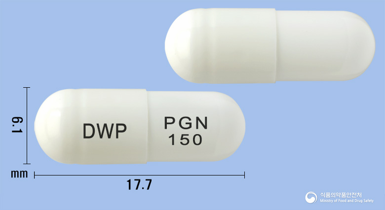 리카뉴로캡슐150mg(프레가발린)