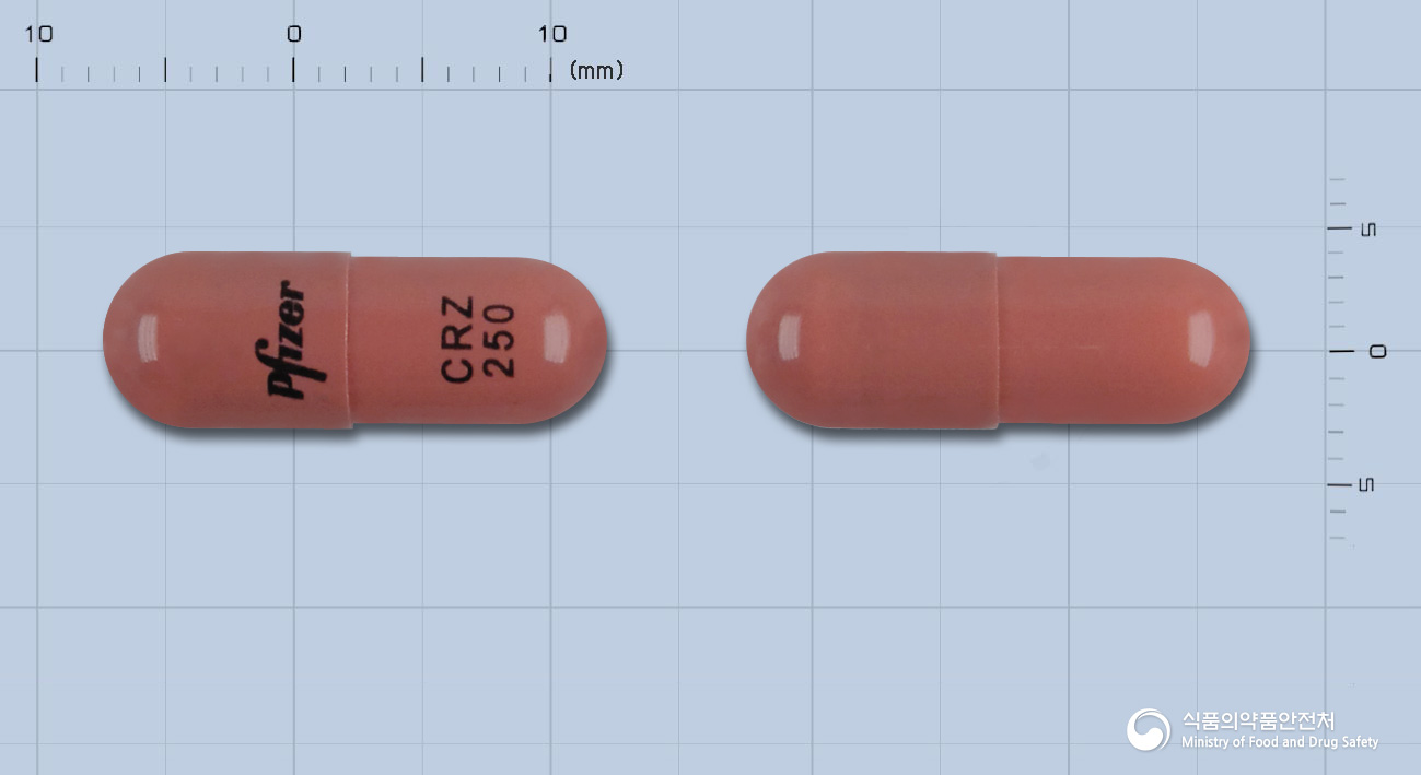 잴코리캡슐250밀리그램(크리조티닙)