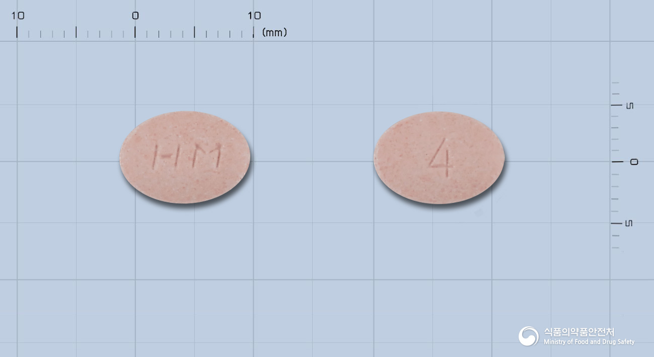 몬테잘츄정4밀리그램(몬테루카스트나트륨)