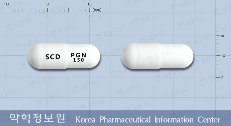 리발린캡슐150밀리그램(프레가발린)