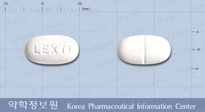 랙스엠정2/500밀리그램