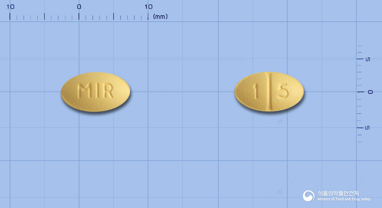 피엠에스미르타자핀정15밀리그램