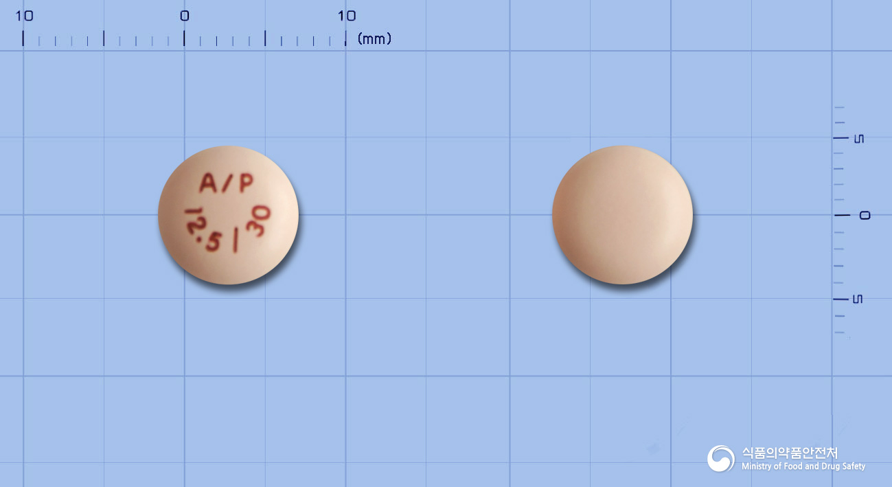 네시나액트정12.5/30밀리그램