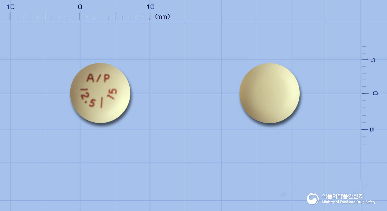 네시나액트정12.5/15밀리그램