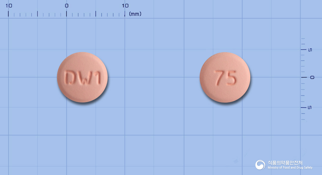 클로다운정(클로피도그렐황산염)