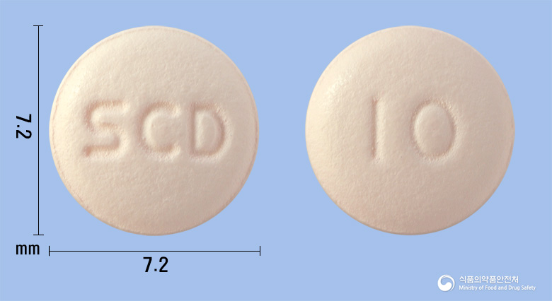 베시민정10mg(솔리페나신숙신산염)