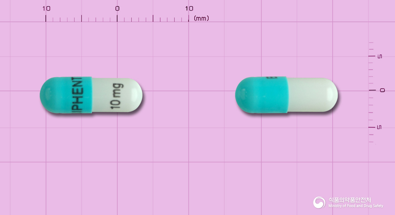 비스펜틴조절방출캡슐10mg(메틸페니데이트염산염)