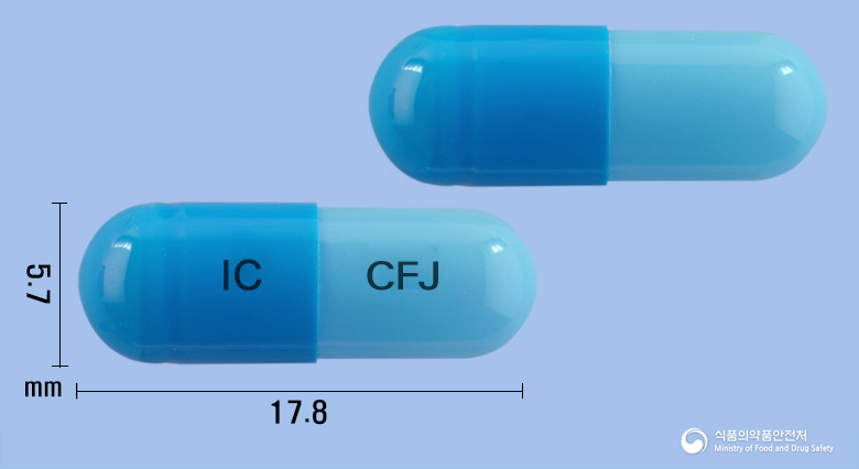 세파진캡슐250밀리그램(세파클러수화물)