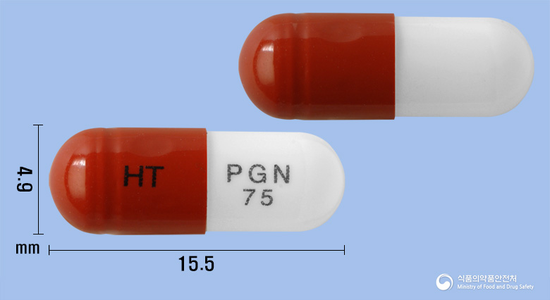 리레카캡슐75mg(프레가발린)