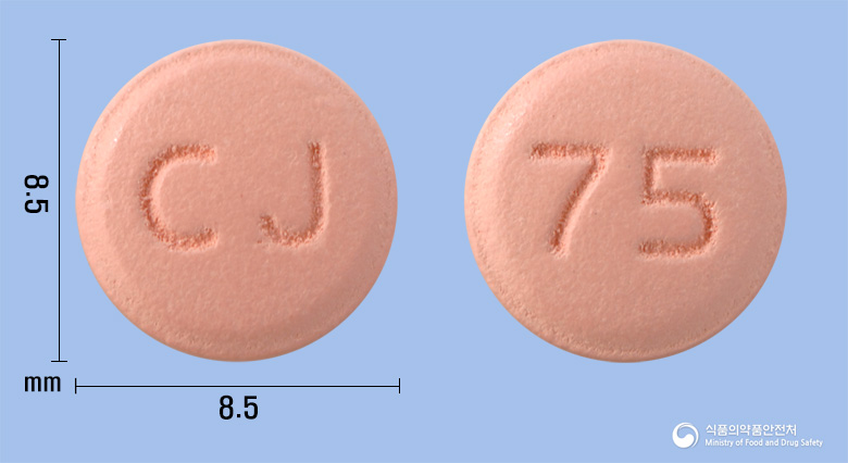 씨제이클로피도그렐정(클로피도그렐황산염)