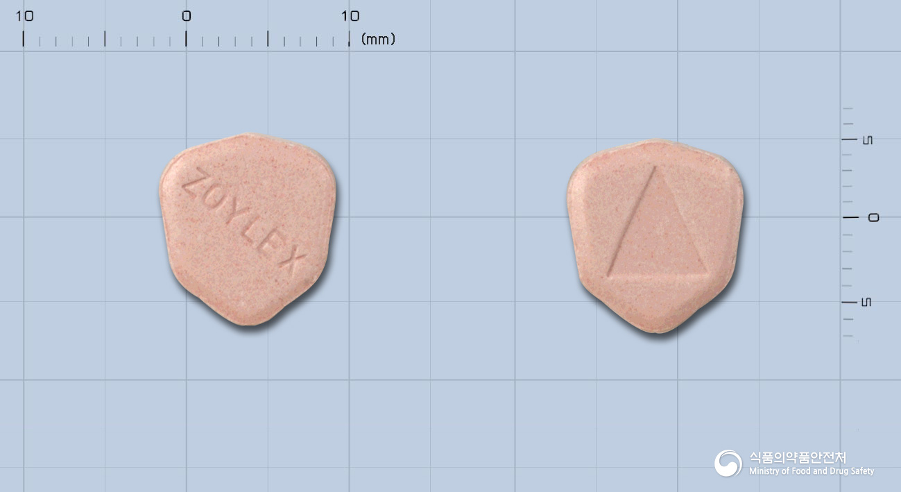 조이렉스정400밀리그람(아시클로버)(수출명:HerpexTabs.400mg)