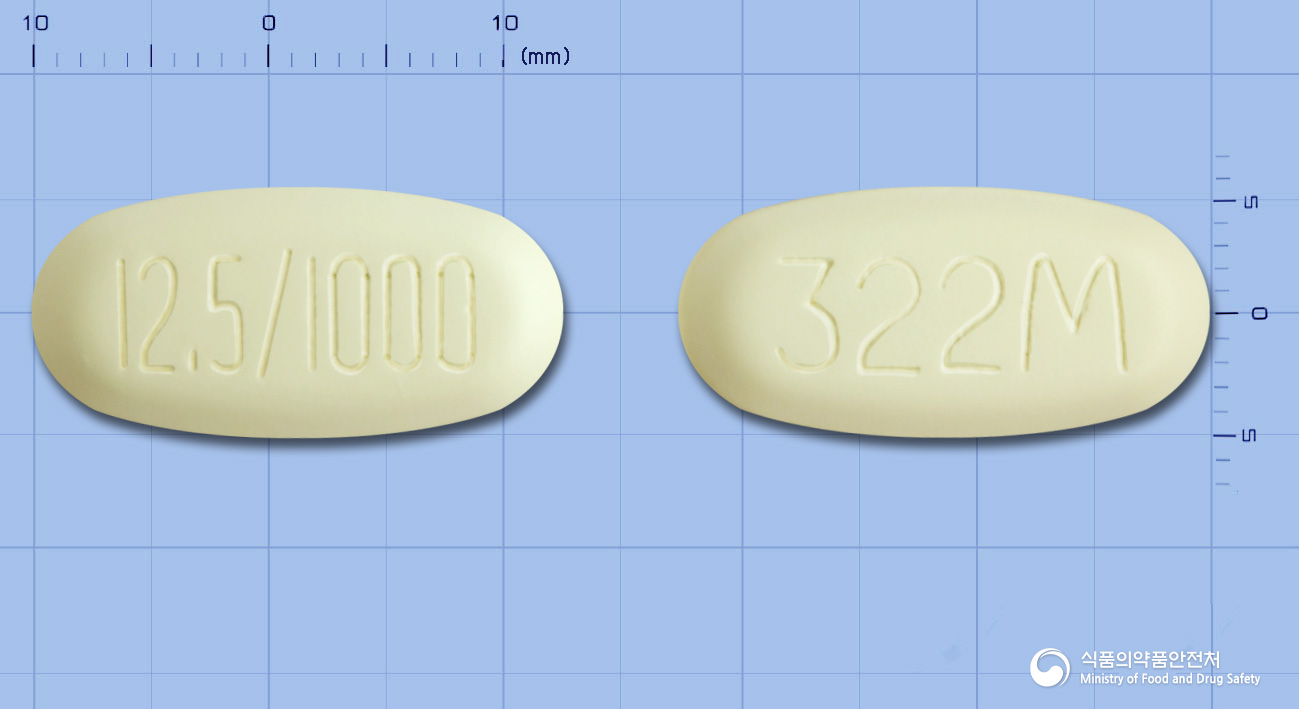 네시나메트정12.5/1000밀리그램