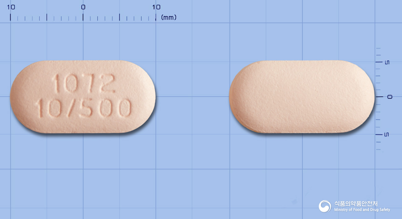 직듀오서방정10/500밀리그램