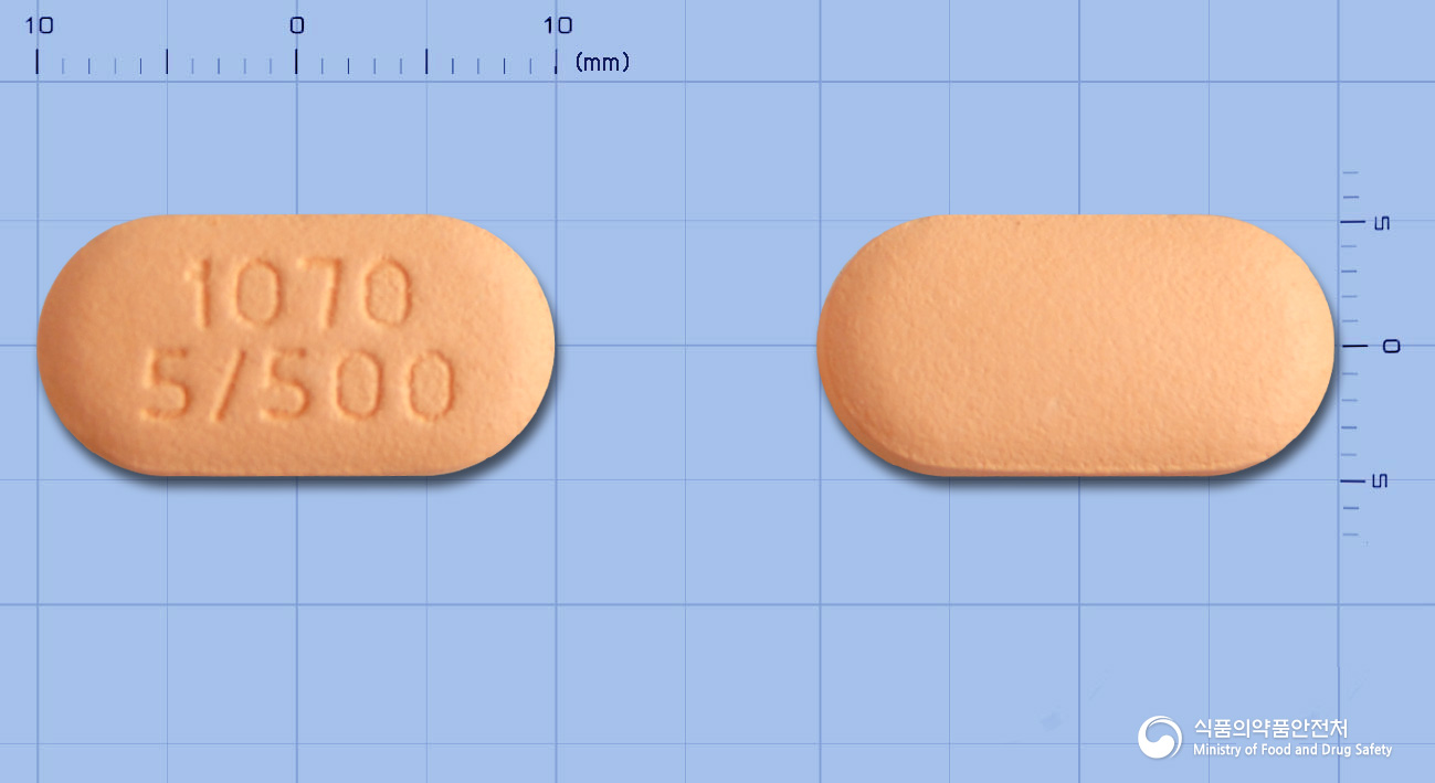 직듀오서방정5/500밀리그램