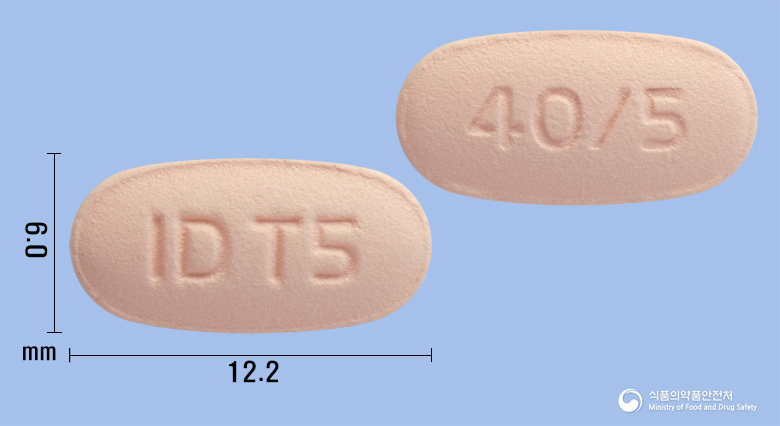 텔로스톱정40/5밀리그램