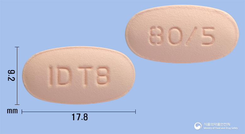 텔로스톱정80/5밀리그램