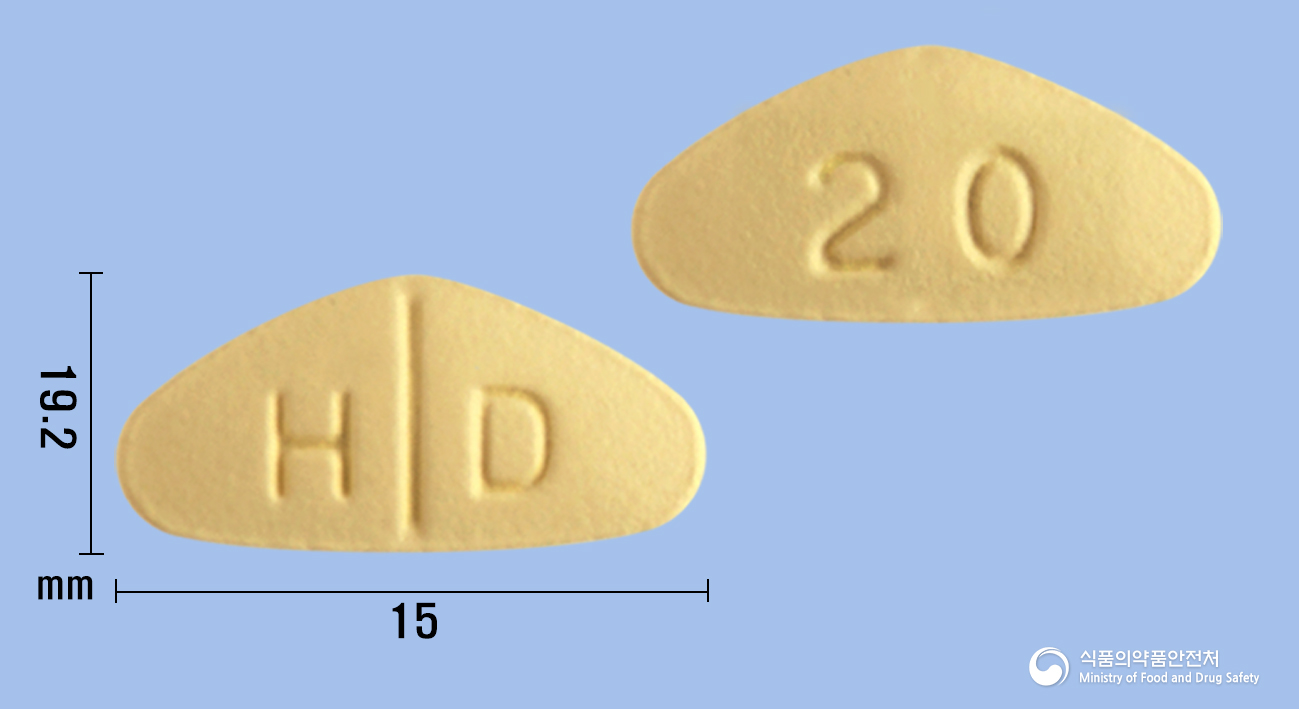 아작스정20밀리그램(타다라필)