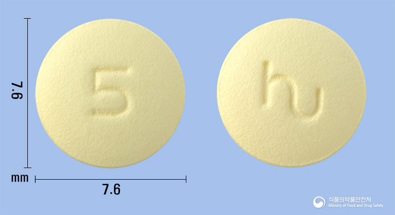 휴페나신정5밀리그램(솔리페나신숙신산염)