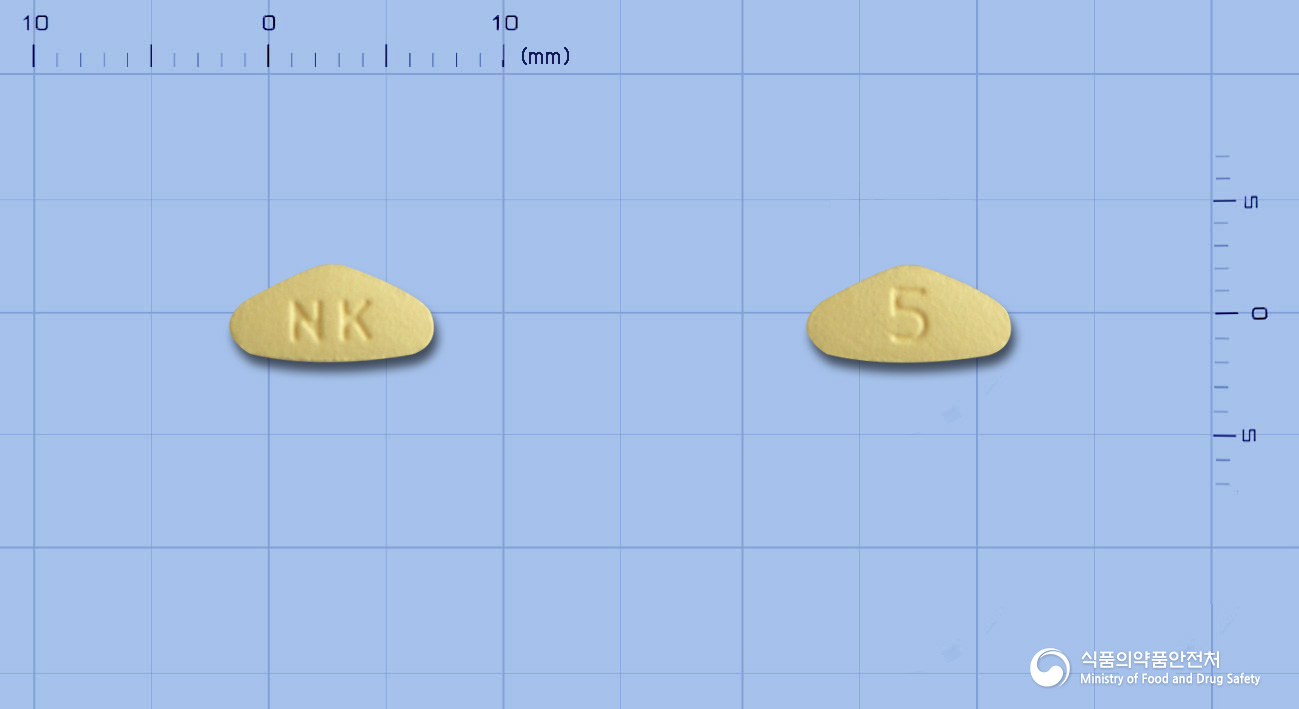 일나스정5밀리그램(타다라필)