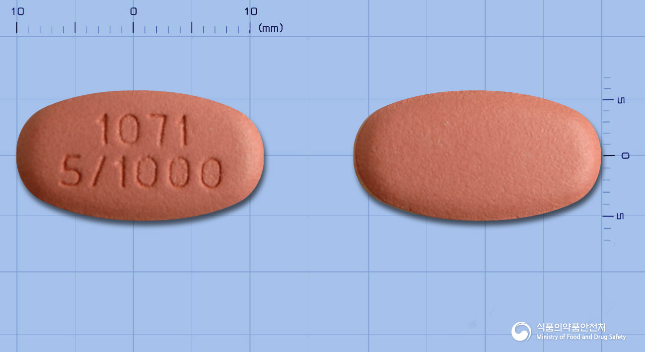 직듀오서방정5/1000밀리그램
