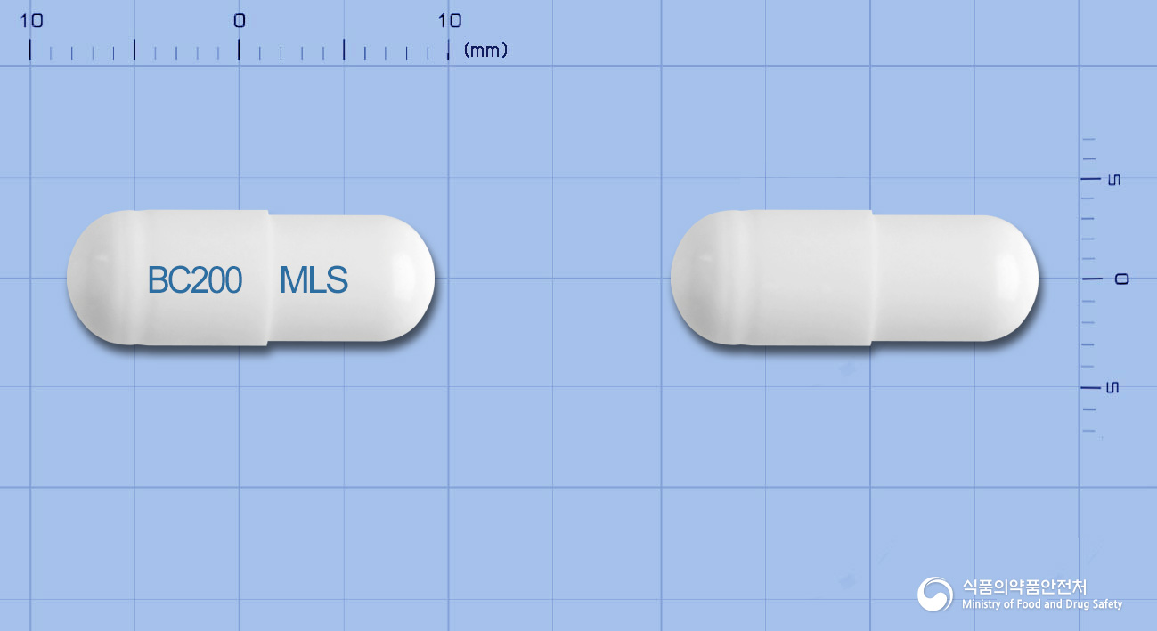 뮤코레스캡슐200밀리그램(아세틸시스테인)