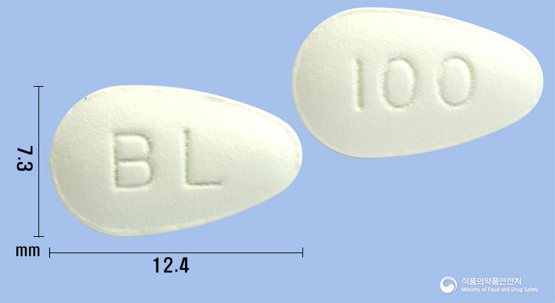 베아로탄정100밀리그램(로사르탄칼륨)