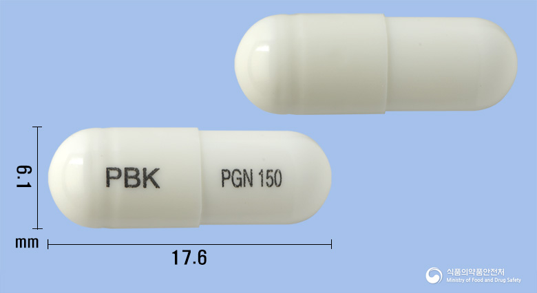 팜리카캡슐150밀리그램(프레가발린)