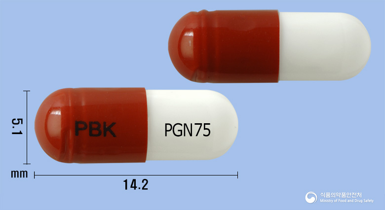 팜리카캡슐75밀리그램(프레가발린)
