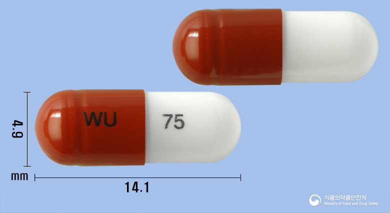 레가바캡슐75mg(프레가발린)